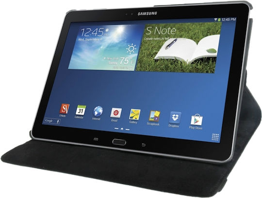 Flip Cover Din Piele Neagră Universal 10.1"