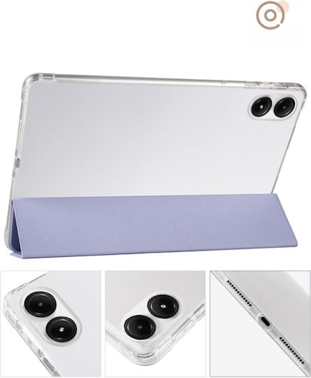 Carcasă Smart 3-fold cu Spate Transparent Tpu pentru Xiaomi Redmi Pad Pro 12.1 Inch Mov Oem