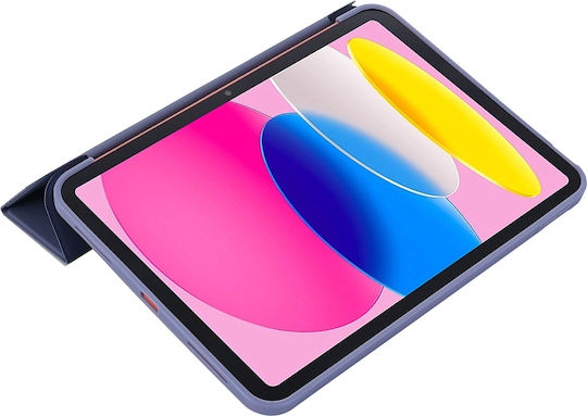 Smartcase Flip Cover Σιλικόνης Lavender (iPad 2022 10.9'')
