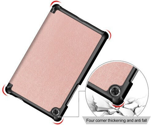 Magnetic 3-fold Flip Cover Ροζ Χρυσή (Lenovo Tab M8 8")