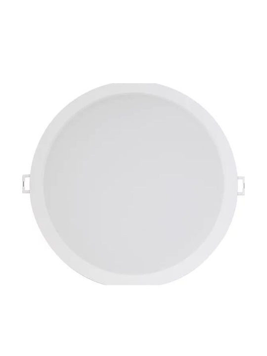 Ledvance Rund Vertieft LED Panel 18W mit Natürliches Weiß Licht 4000K