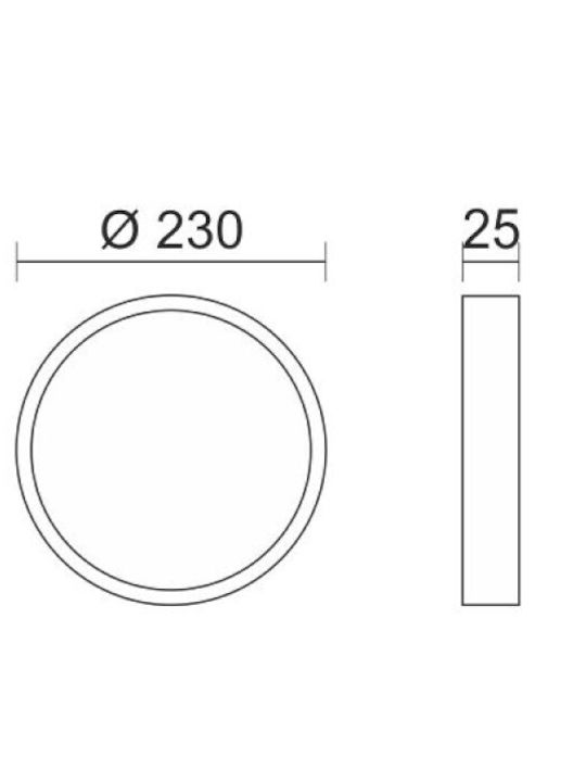 Spot Light LED Панел За Открито 24W С Неутрално Бяло Светлина 4000K