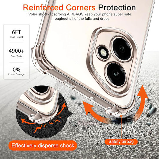 Techsuit Bumper Σιλικόνης Διάφανο (Honor 400 Pro)