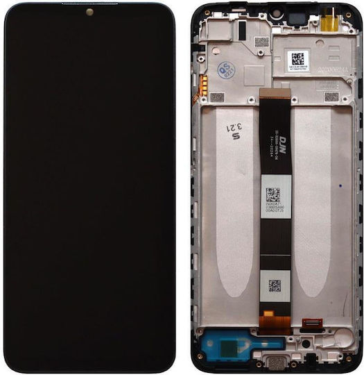 Xiaomi Οθόνη με Μηχανισμό Αφής για Xiaomi Redmi 9C NFC, 9C, 9A (Μαύρο)