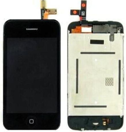 Mecanism ecran tactil LCD OEM pentru iPhone 5 Alb