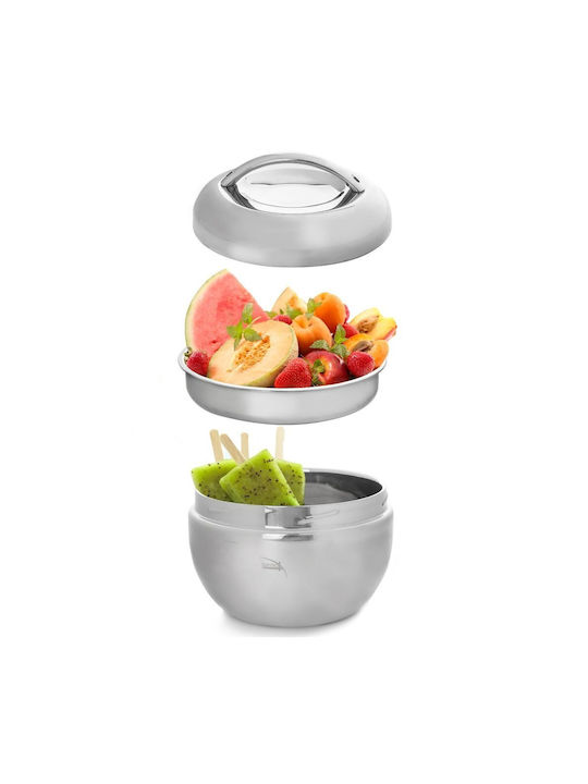 Banquet Lunchbox Isolierte Lunchbox Inox Silber 1000ml 1Stück