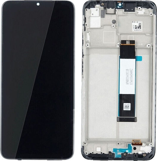 Xiaomi Οθόνη με Μηχανισμό Αφής για Xiaomi Redmi Note 9T 5G (Μαύρο)