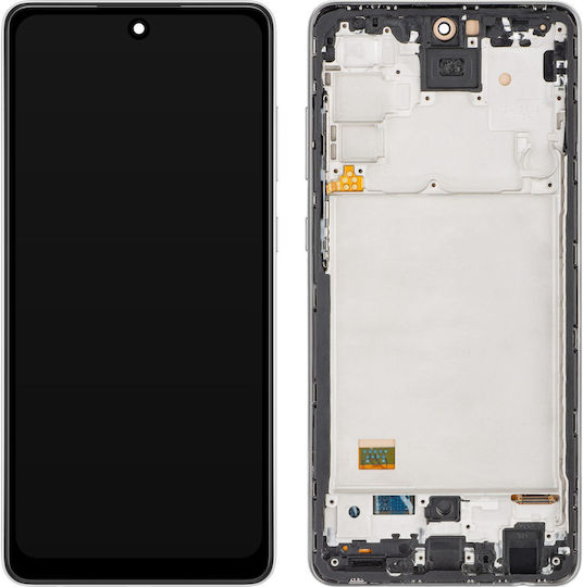 MP Οθόνη με Μηχανισμό Αφής για Samsung Galaxy A72 5G, A726, A72, A725 (Μαύρο)