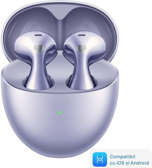 Huawei FreeBuds 6 Bluetooth Handsfree Earphones with Sweat Resistance and Charging Case Purple