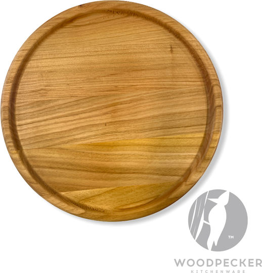 Woodpecker Επιφάνεια Κοπής Ξύλινη Καφέ 23x23cm