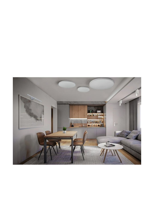 Nowodvorski Rotund Panou LED Putere 64W cu Alb Cald Lumini