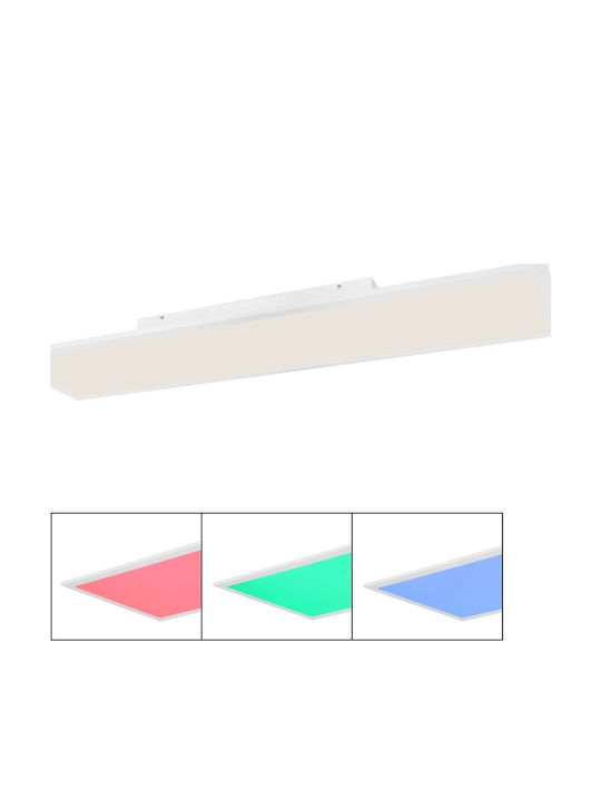 Globo Lighting Παραλληλόγραμμο LED Panel 44W με RGB Φωτισμό