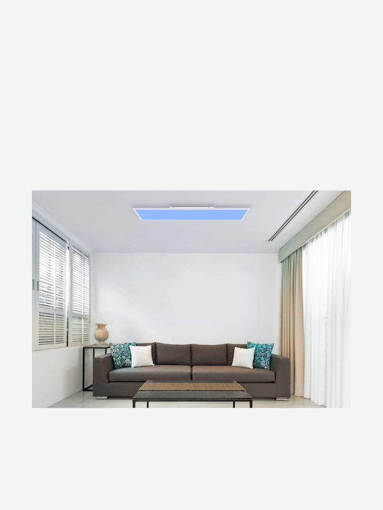 Globo Lighting Παραλληλόγραμμο LED Panel 44W με RGB Φωτισμό