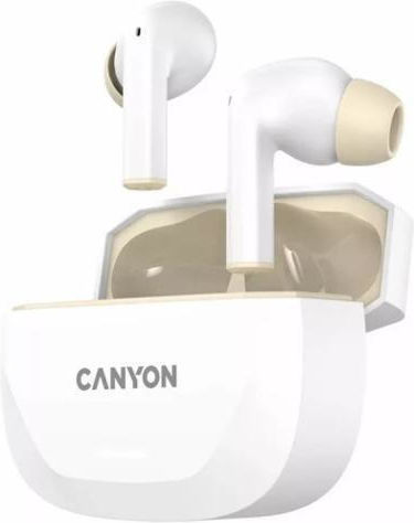 Canyon In-ear Bluetooth Handsfree Căști Alb