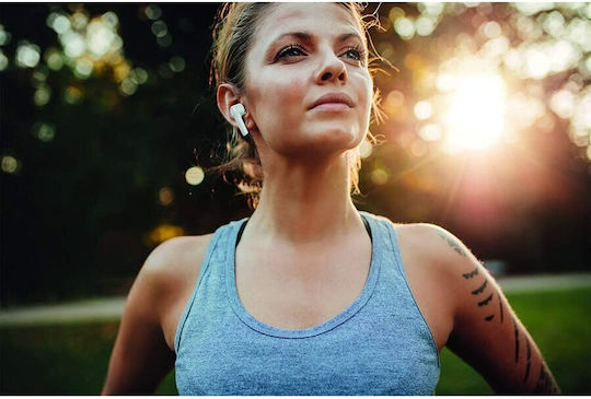 Toshiba Airpro In-Ear Bluetooth-Freisprecheinrichtung Kopfhörer mit Ladeetui Weiß