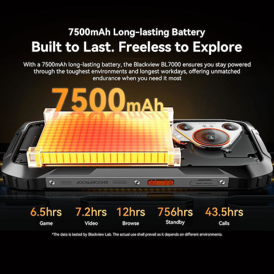 BlackView BL7000 5G Dual SIM (8GB/256GB) Resistant Smartphone Black