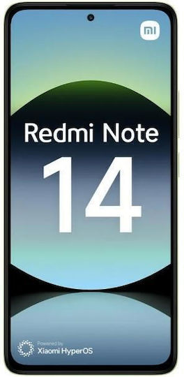 Xiaomi Redmi Note 14 4G Dual SIM (6GB/128GB) Lime Green