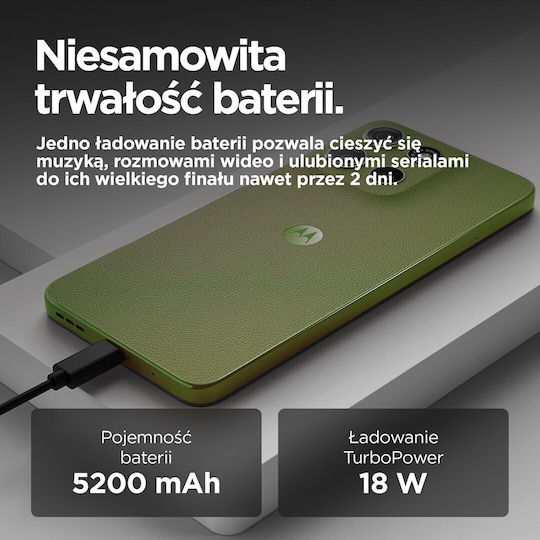 Motorola Moto G15 Dual SIM (8GB/256GB) Iguana Green