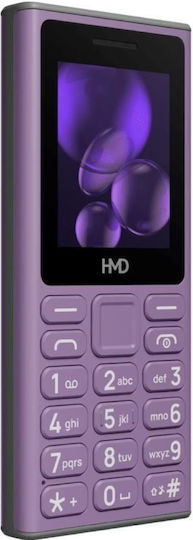 Nokia 105 (2024) Dual SIM Mobile with Buttons (English Menu) Purple