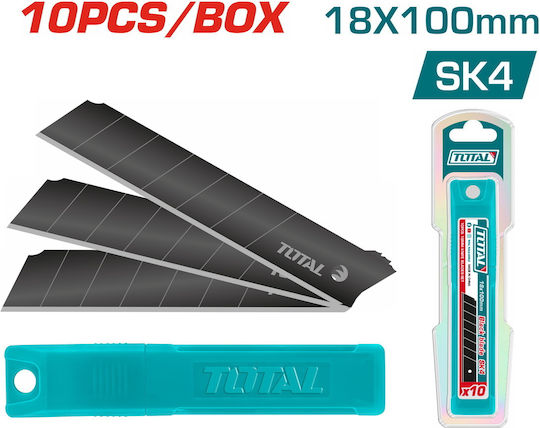 Total Επαγγ Λαμα Ανταλ Κη Μαυρη Sk4 18mm Χ 100mm 10tem Thtcb181