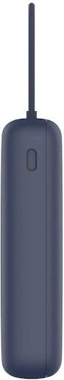 Xiaomi Integrated Cable Power Bank 20000mAh 33W με Θύρα USB-A και Θύρα USB-C Ice Blue