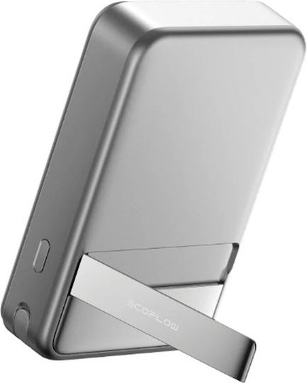 EcoFlow Rapid MagSafe Power Bank 10000mAh 30W με Θύρα USB-C Ασημί
