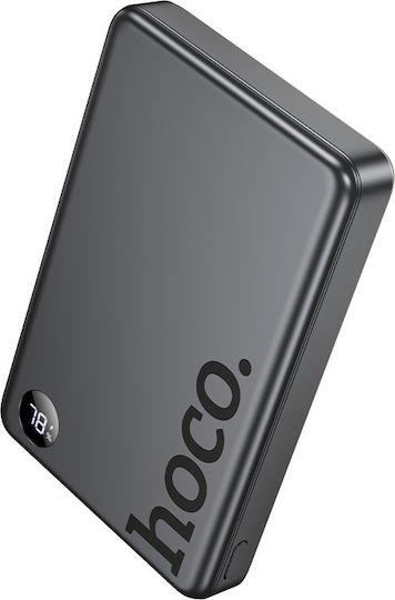 Hoco Q34 MagSafe Power Bank 10000mAh 20W с USB-C порт Power Delivery Metal Grey