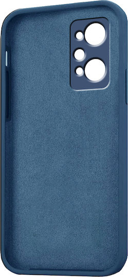 Forcell Lite Umschlag Rückseite Silikon Blau (Realme GT Neo 2 / Realme GT Neo 3T 5G)