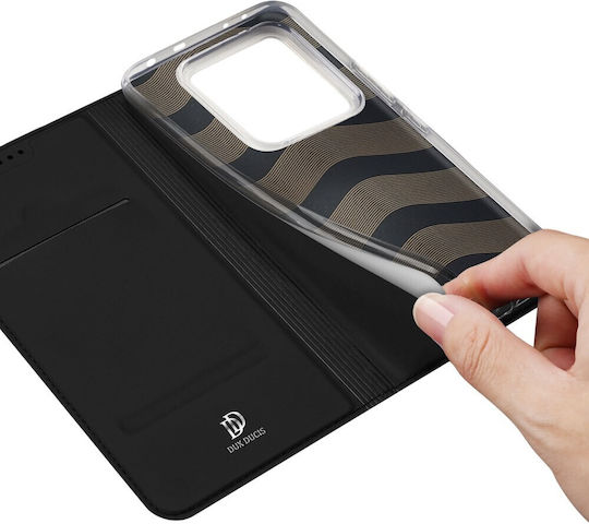 Dux Ducis Skin Pro Back Cover Σιλικόνης Μαγνητικό Μαύρο (Poco M7 Pro)