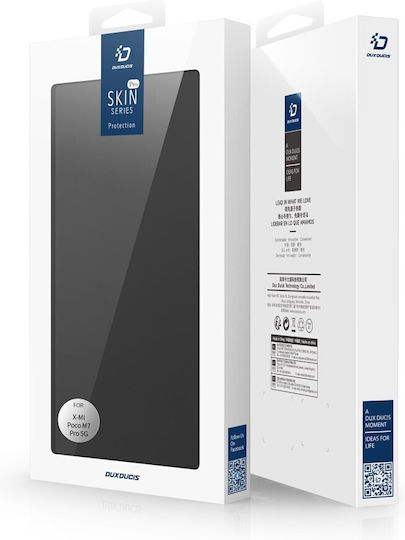 Dux Ducis Skin Pro Back Cover Σιλικόνης Μαγνητικό Μαύρο (Poco M7 Pro)