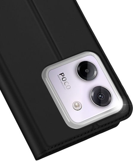 Dux Ducis Skin Pro Back Cover Σιλικόνης Μαγνητικό Μαύρο (Poco M7 Pro)