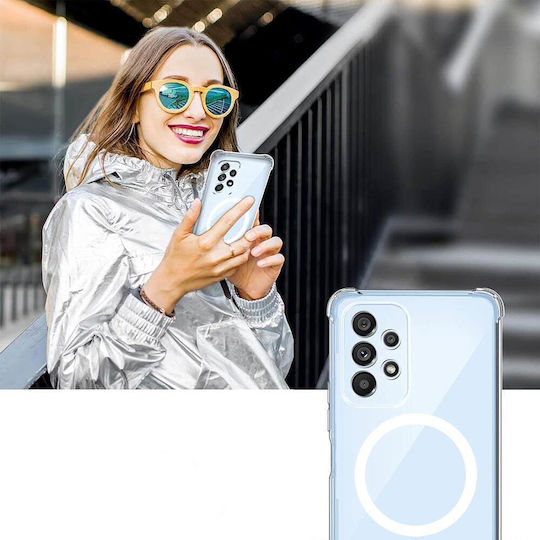 Techsuit Umschlag Rückseite Silikon Transparent (Oppo A5 Pro)