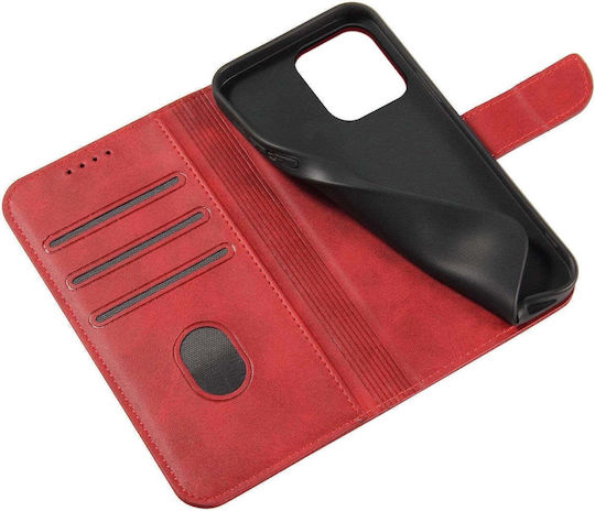 Hurtel Magnet Back Cover Σιλικόνης Κόκκινο (Galaxy S25)