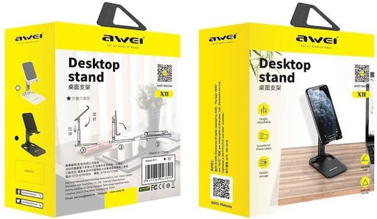 Awei X11 Desk Stand for Mobile Phone in White Colour