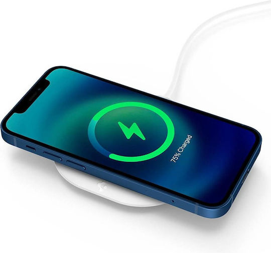 Spigen MagFit Pad Βάση Φόρτισης MagSafe σε Λευκό χρώμα