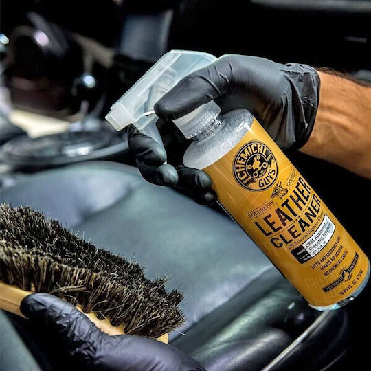 Chemical Guys Colorless & Odorless Leather Cleaner Σπρέι Καθαρισμού για Δερμάτινα Μέρη Αυτοκινήτου 473ml
