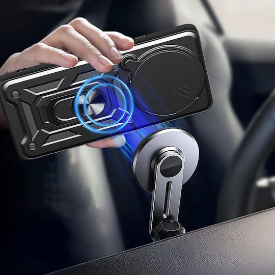 Techsuit Shield Back Cover Σιλικόνης / Πλαστικό Μαύρο (Xiaomi Poco F7 Pro - Techsuit)