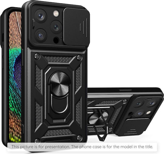 Techsuit Shield Back Cover Σιλικόνης / Πλαστικό Μαύρο (Xiaomi Poco F7 Pro - Techsuit)