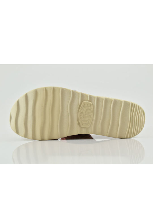 Γυναικεία Σανδάλια Flatforms Μπεζ