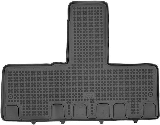 Rezaw Plast Πατάκι Πίσω για Peugeot Traveller Opel Zafira Life Toyota Proace (Verso) Citroen SpaceTourer 2020 2024 Μαύρο