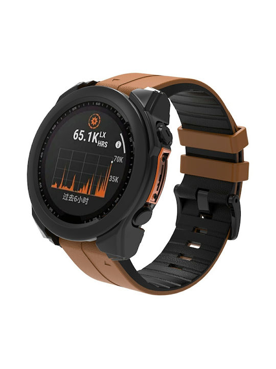 Пластмасов Калъф със Закалено Стъкло в Черен Цвят за Garmin Fenix 8 (43 мм) Пластмасов Калъф със Закалено Стъкло в Черен Цвят за Garmin Fenix 8 (43 мм)