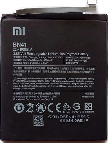BN41 Съвместима заместителна батерия 4100mAh за Redmi Note 4