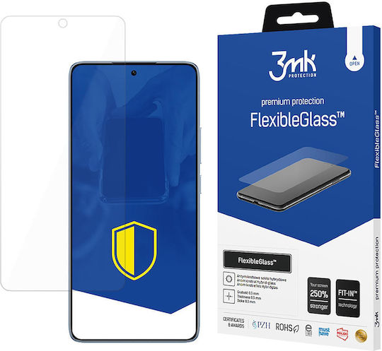 3MK Гъвкаво Стъкло Керамичен Full Glue Антибактериален Закалено Стъкло (Xiaomi 14T / 14T Pro)