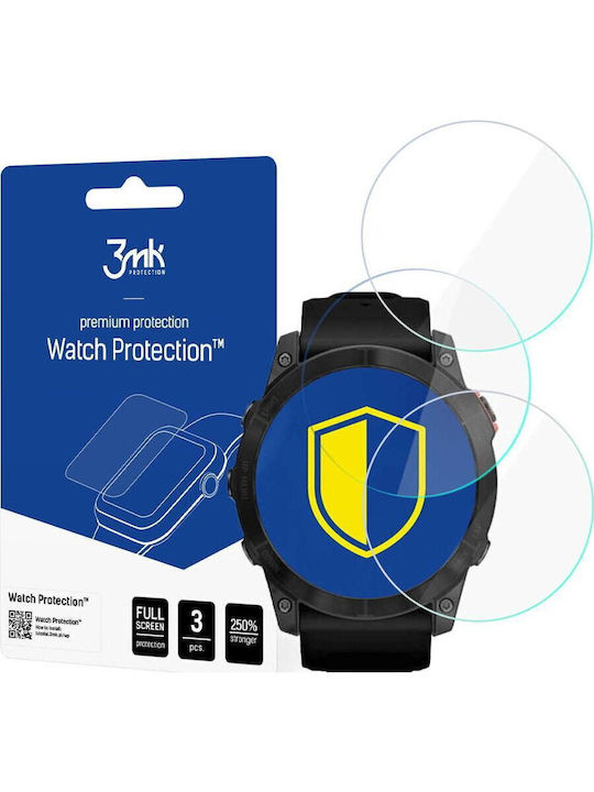3MK FlexibleGlass Tempered Glass για το Garmin Fenix 7Χ 3τμχ