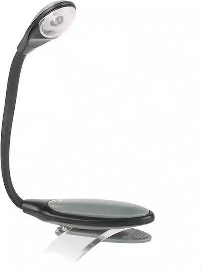 LED-Buchlicht mit Klemme Schwarz