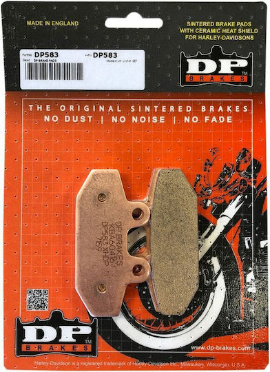DP Brakes Τακάκια Μοτοσυκλέτας Πίσω