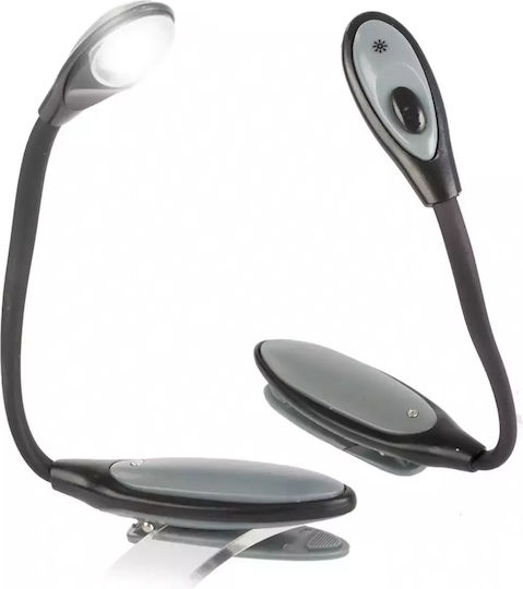 LED-Buchlicht mit Klemme Schwarz