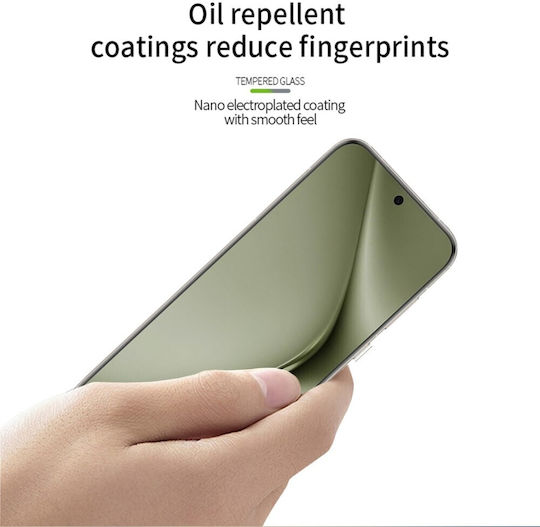 Full Glue Full Face Tempered Glass Μαύρο (Huawei Pura 70 Pro)