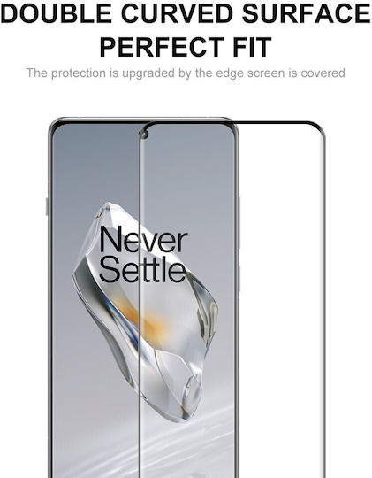 Full Face Tempered Glass 2τμχ Μαύρο (OnePlus 12)