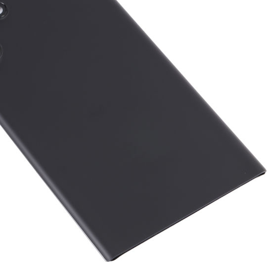 Capac Baterie Capac Lentilă Cameră Baterie Negru pentru Galaxy S22 Ultra 5G